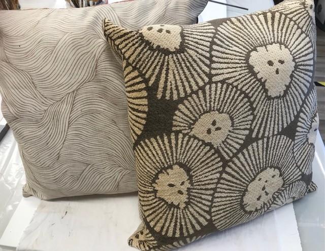 kussens handgemaakt set, Huis en Inrichting, Woonaccessoires | Kussens, Ophalen, Nieuw, Beige, Vierkant
