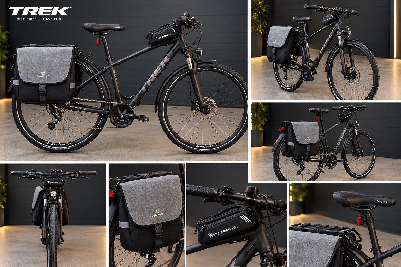 Splinternieuwe Trek fiets, Ophalen, Zo goed als nieuw, Vering