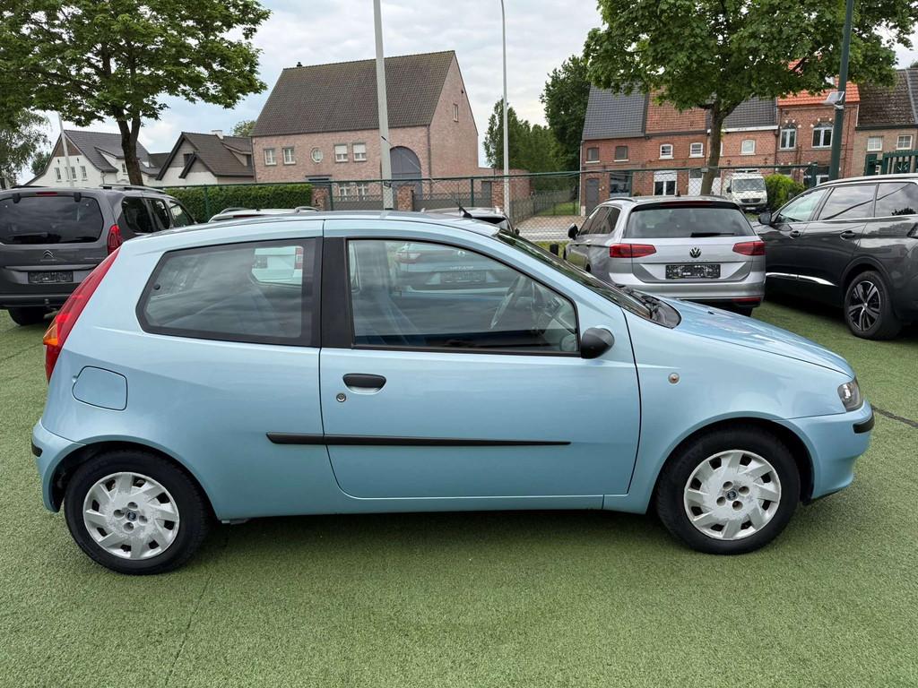 Fiat Punto 1.2i 8v EL88.910KMA/CBUETHOOTH12M GARANTI, Autos, Fiat, 1242 cm³, Achat, Entreprise, Bleu