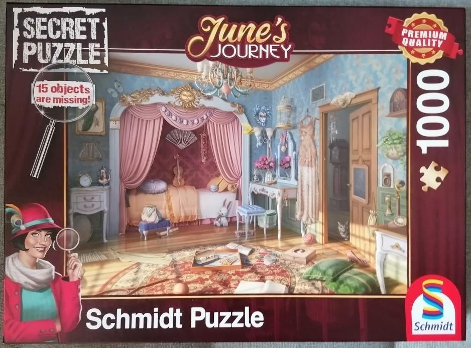 Schmidt puzzels 1000 stuks, Ophalen of Verzenden, 500 t/m 1500 stukjes, Zo goed als nieuw, Legpuzzel