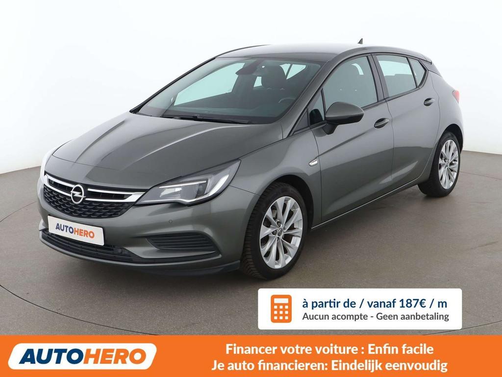 Opel Astra 1.4 Edition (année de construction 2016), Argent ou Gris, Achat, Boîte manuelle, Noir