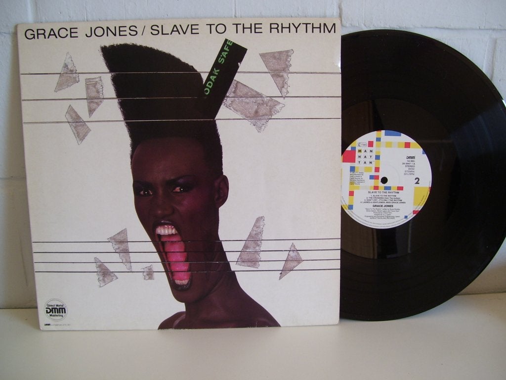 GRACE JONES  slave to the rhythm, Cd's en Dvd's, Vinyl | R&B en Soul, LP, Gebruikt, Funk, Originele persing