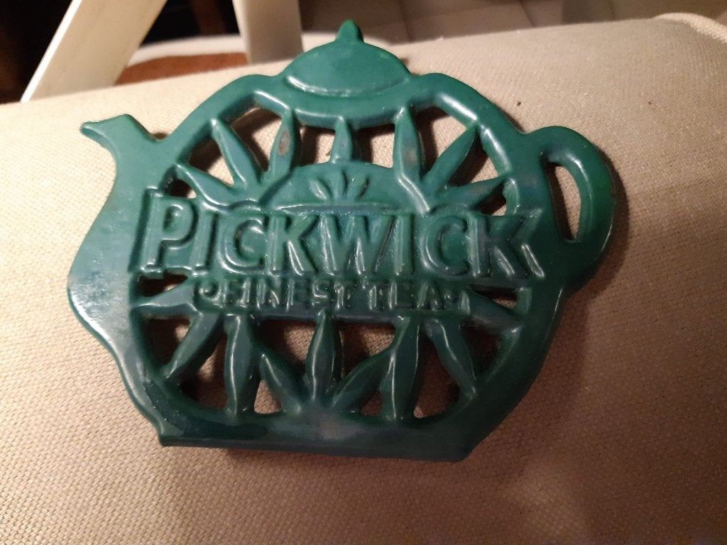 Dessous de théière Pickwick - métal recouvert, Enlèvement ou Envoi, Métal