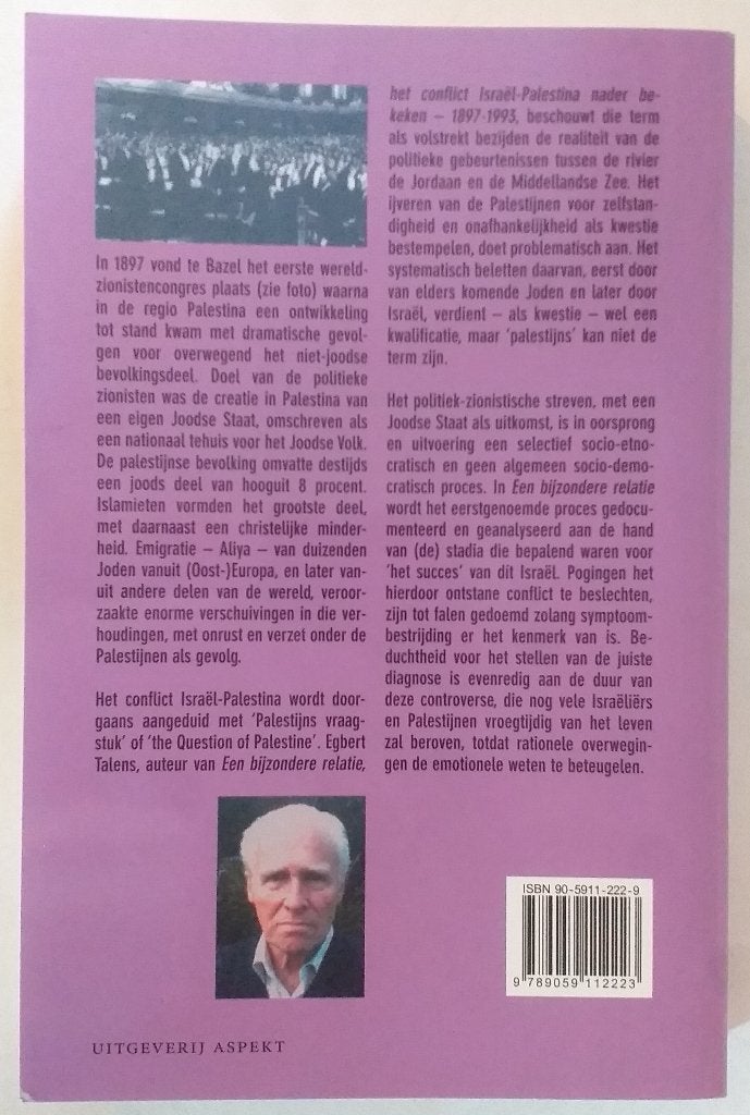Een bijzondere relatie: Het conflict Israël-Palestina, Boeken, Ophalen of Verzenden