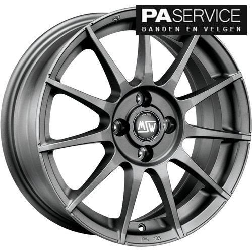 Nw 17 inch Silver Sparco Mini F56 F57 set inc Dunlop TPMS, -, -, Banden en Velgen, Nieuw