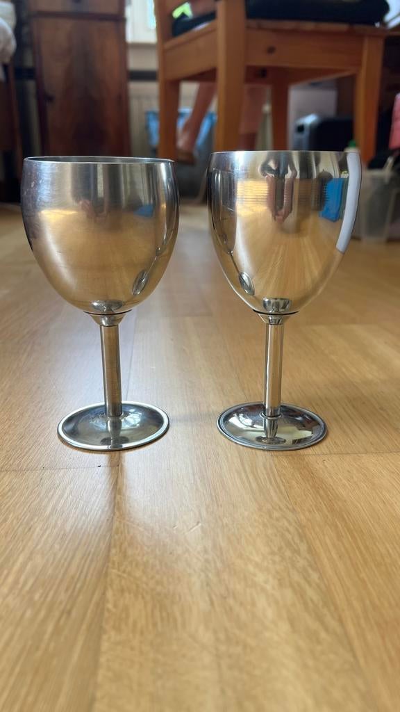 Front Runner - Wijnglas 200ML Roestvrij Staal, Caravans en Kamperen, Kampeeraccessoires, Zo goed als nieuw, Ophalen of Verzenden
