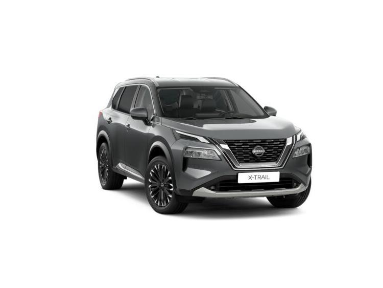 Nissan X-TRAIL Mild-Hybrid 163 X-Tronic Tekna, Auto's, Nissan, Stof, Zwart, 2000 kg, 120 kW