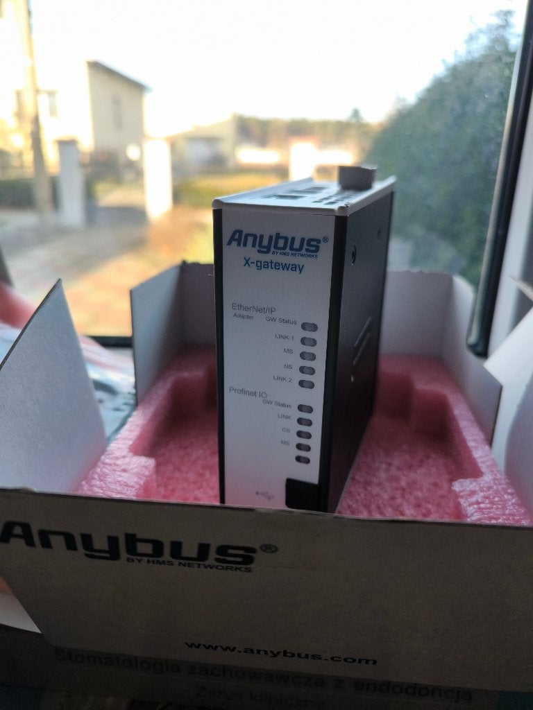 Anybus AB7649-F EtherNet/IP Slave Gateway Ethernet USB 24, Télécoms, Enlèvement ou Envoi, Comme neuf