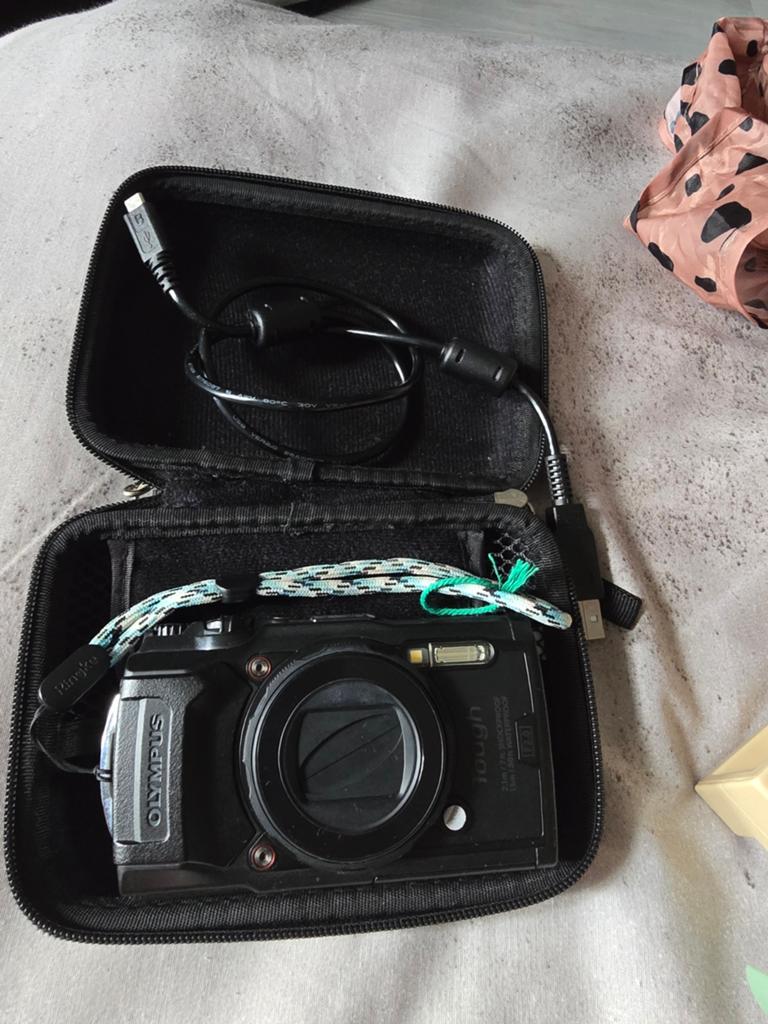 Olympus tough tg6 4k robuuste camera, Audio, Tv en Foto, Fotocamera's Analoog, Ophalen, Compact, Olympus