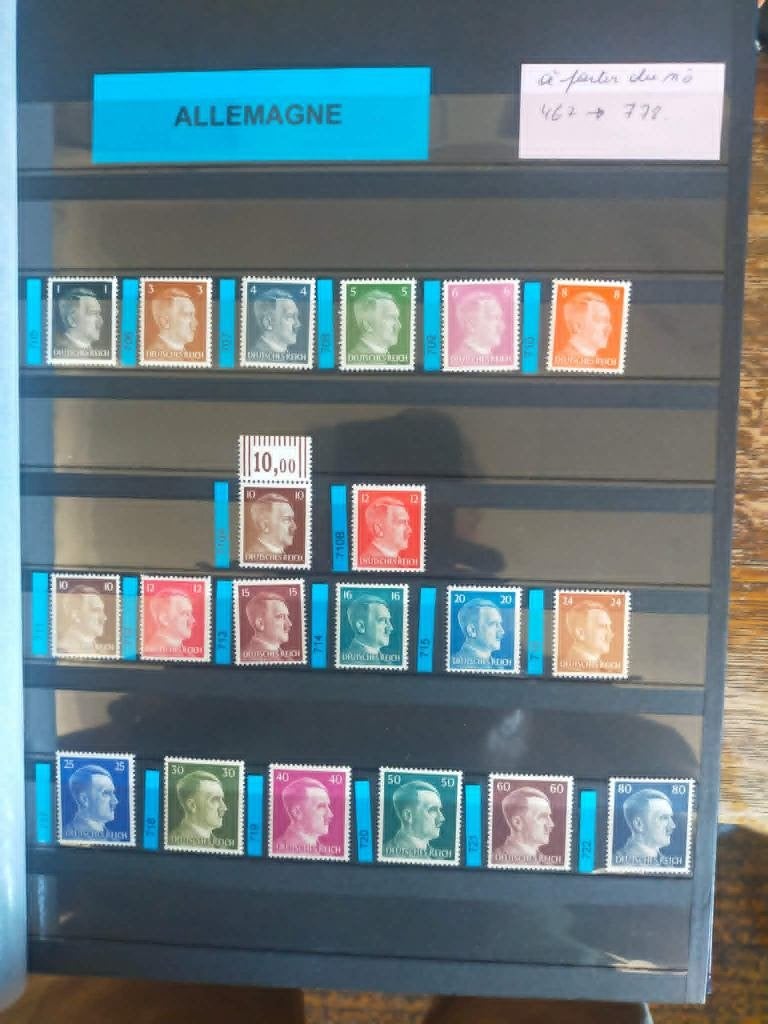 timbres wwII, Enlèvement ou Envoi, Autres, Autres types