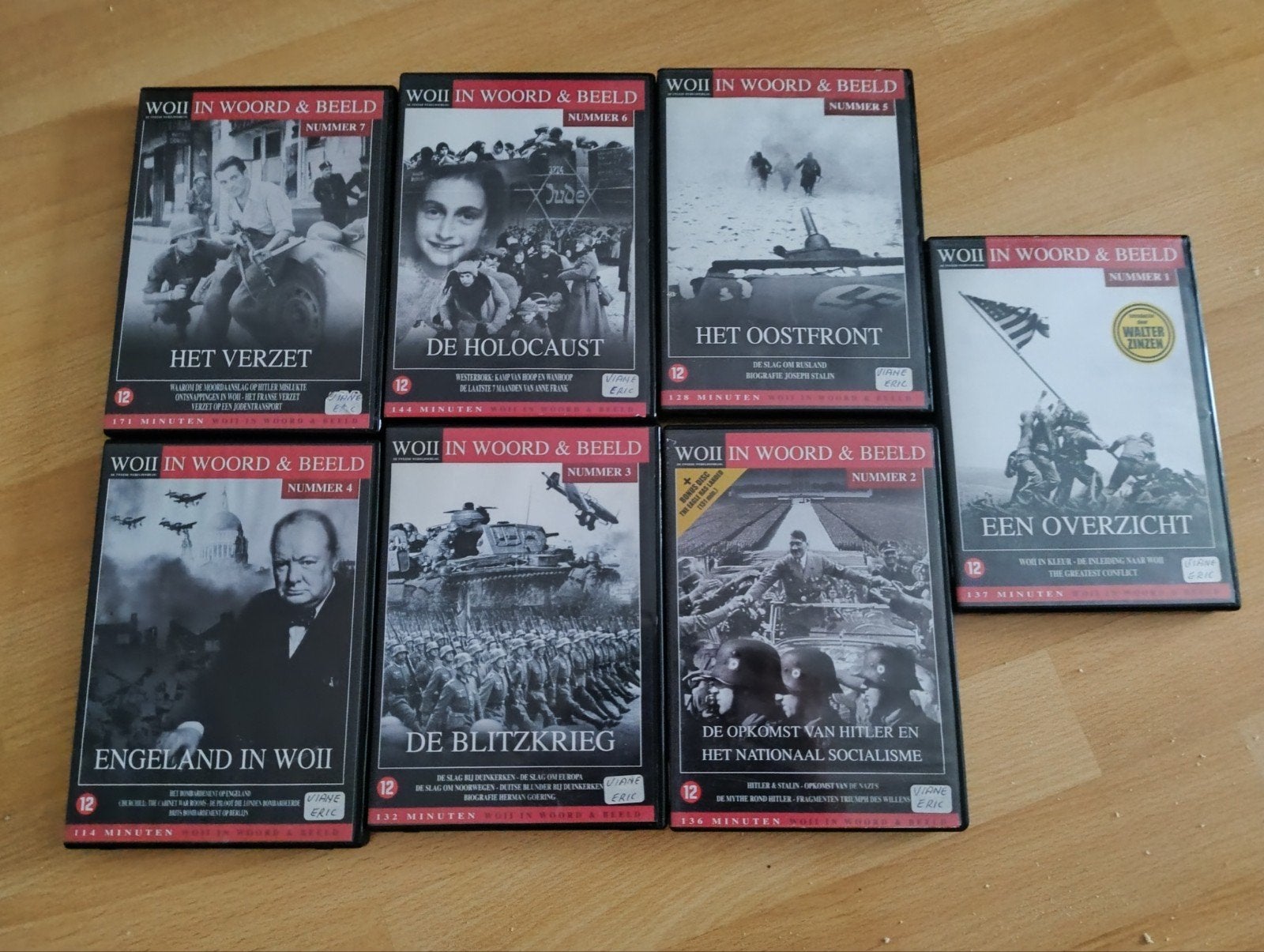 Dvd collectie,tweede wereldoorlog, Cd's en Dvd's, Ophalen
