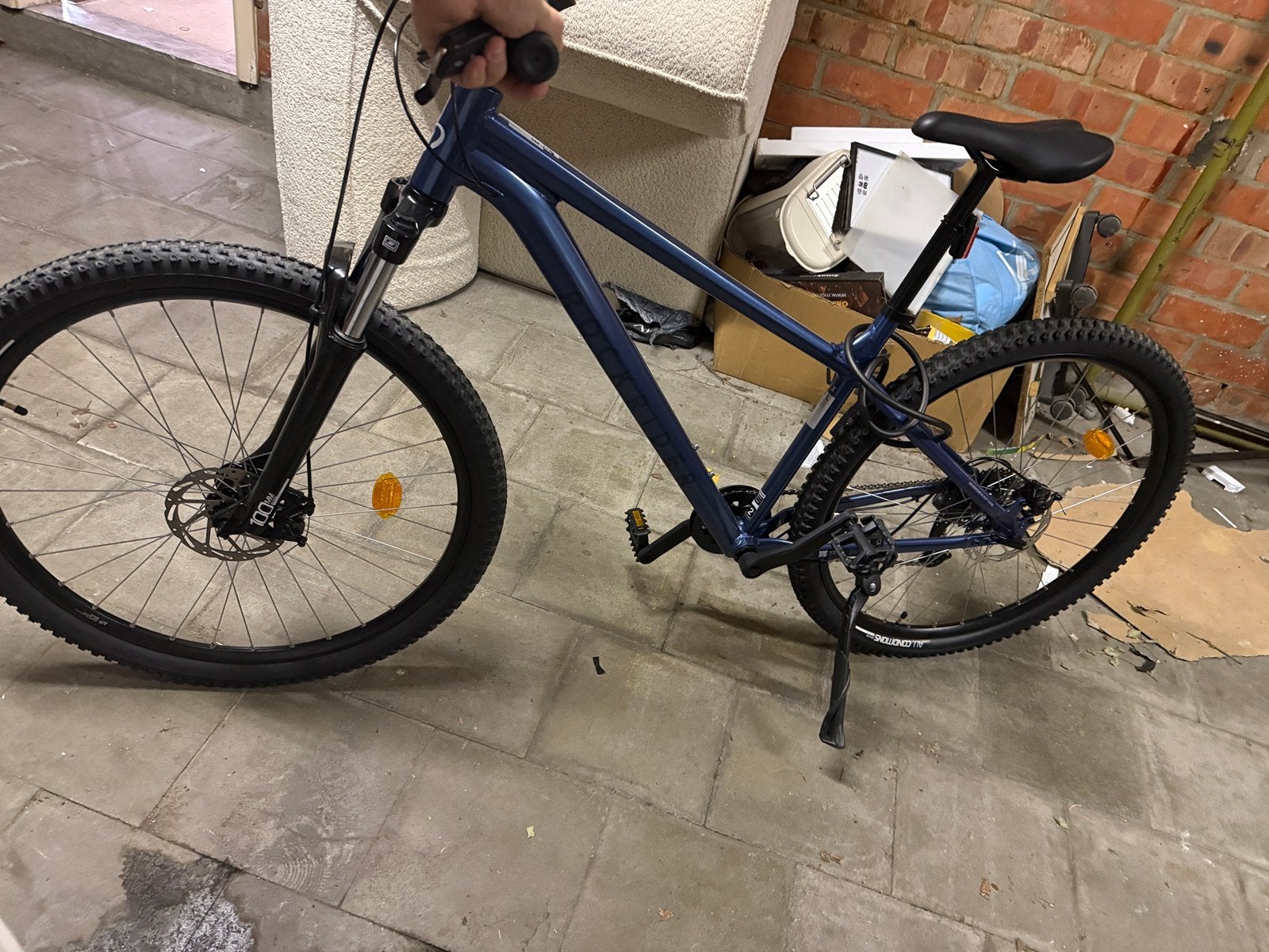Fiets hybridefiets, Fietsen en Brommers, Ophalen, Zo goed als nieuw