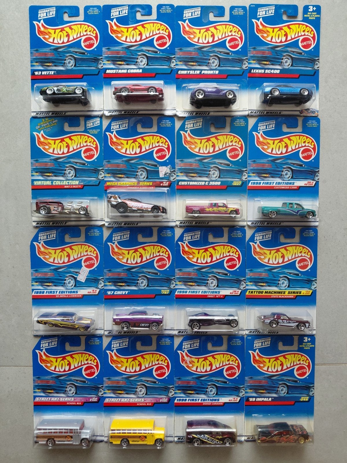 Vintage Hot Wheels uit de 90's, Hobby & Loisirs créatifs, Voitures miniatures | Échelles Autre, Enlèvement ou Envoi, Comme neuf