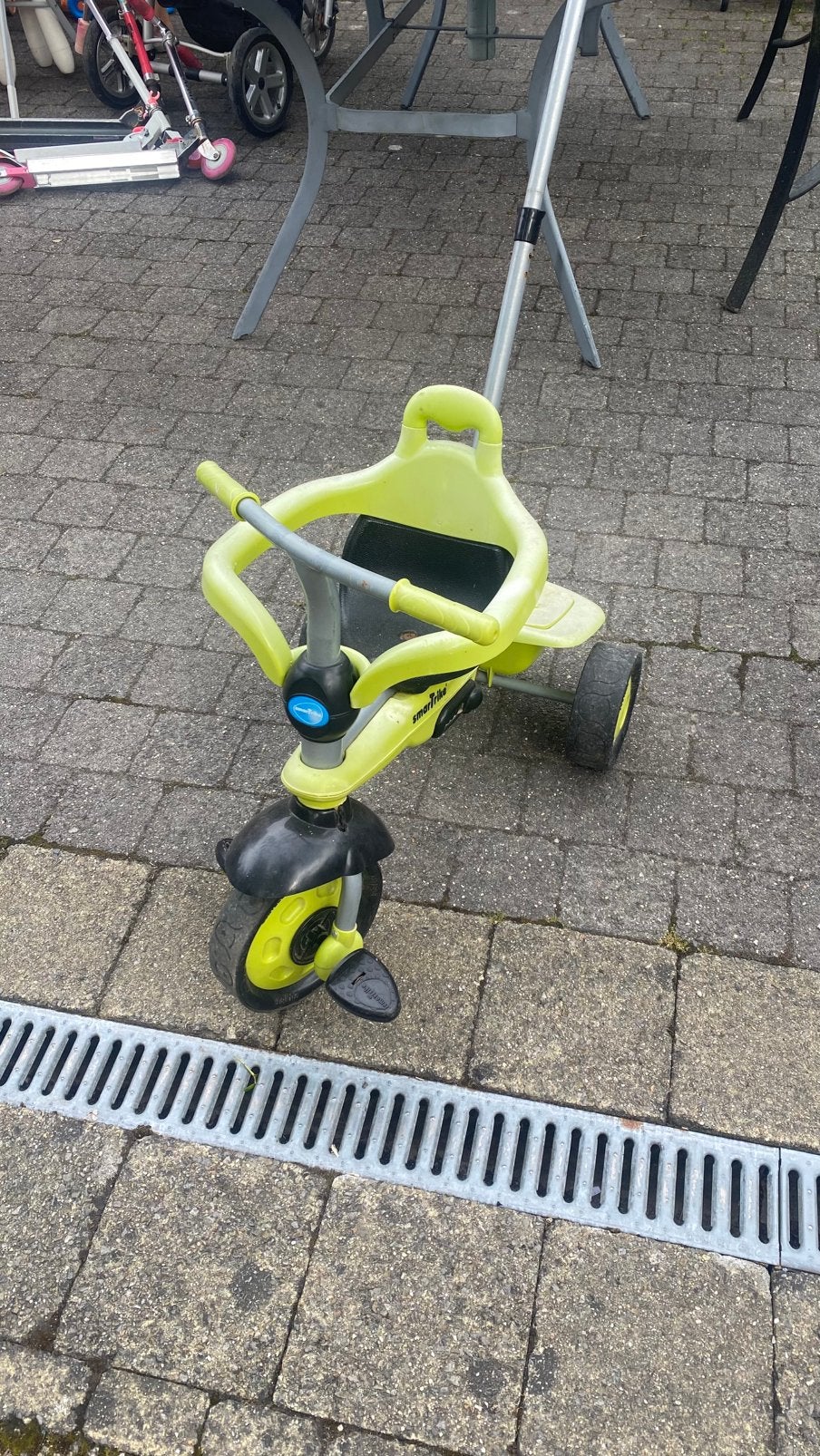Driewieler Smartrike, Ophalen, Gebruikt, Duwstang