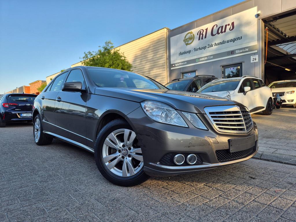 Mercedes E220cdi 2009 Automaat/Euro5/269.000km/TOPSTAAT!, Autos, Mercedes-Benz, Euro 5, Achat, Entreprise, Noir
