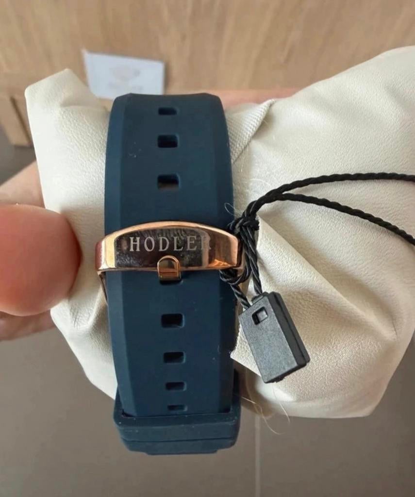 NIEUW: Hodler Luzern Blue RG Chronograaf - Herenhorloge 45mm, Handtassen en Accessoires, Horloges | Heren, Overige merken, Overige materialen