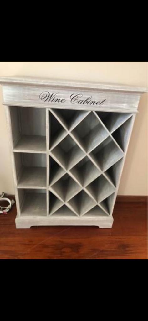Wijn cabinet, Ophalen, Zo goed als nieuw, Hout