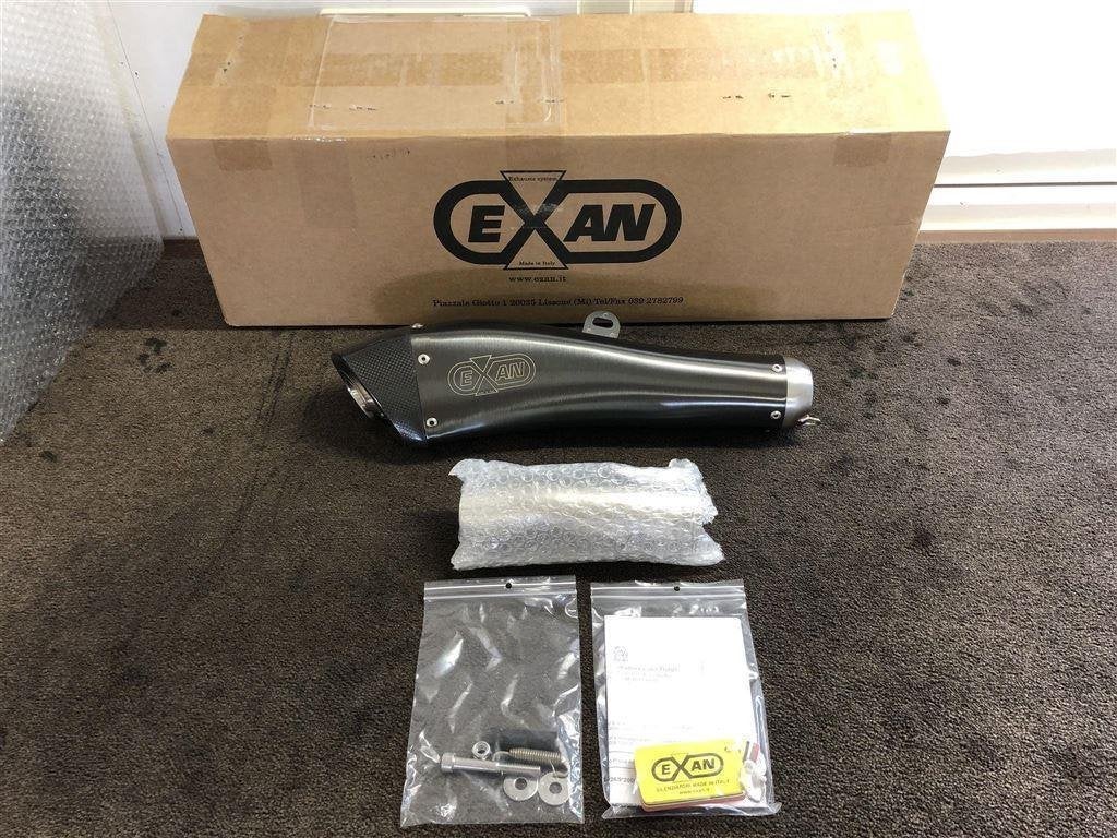 Exan X-Black Evo uitlaat demper Kawasaki ZX-6R ZX6R 09-12, Motoren, Verzenden, Nieuw