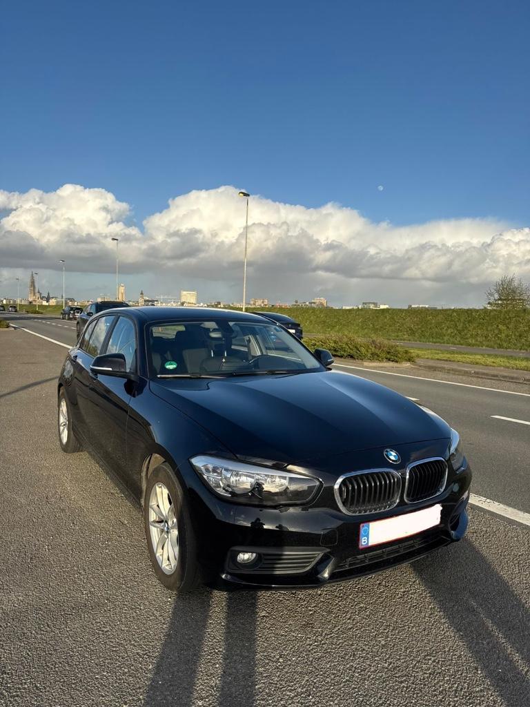 BMW 116d Automaat 2016 - Euro 6 - Goede staat, Automaat, Zwart, Bedrijf, Diesel