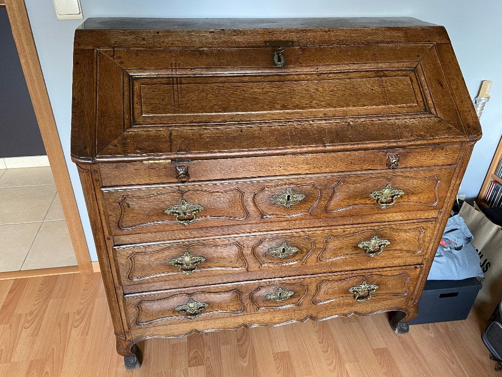 Mobilier de secrétaire ancien, Antiquités & Art, Antiquités | Meubles | Armoires, Enlèvement