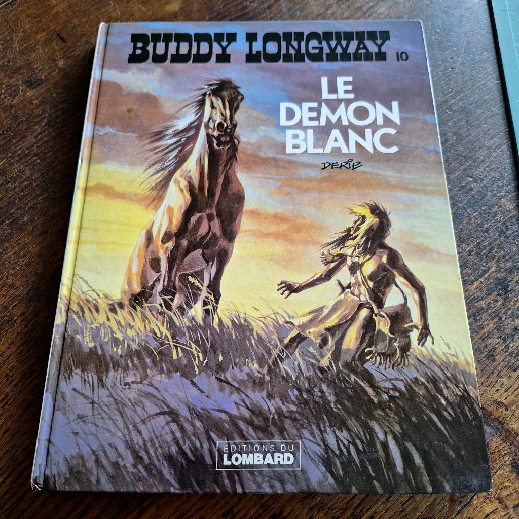 buddy longway t10 le démon blanc derib, Boeken, Gelezen, Verzenden, Eén stripboek, Derib
