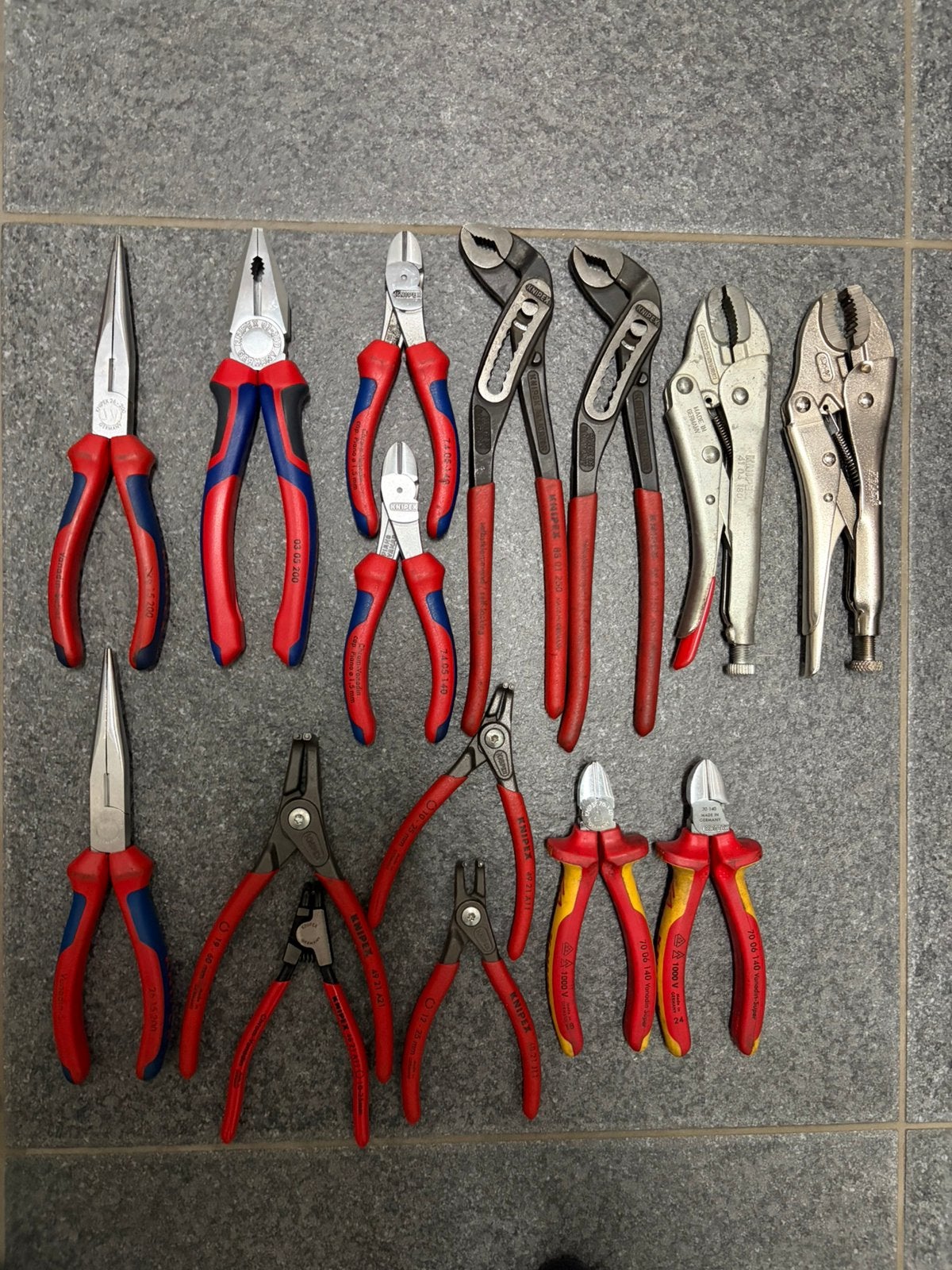 Knipex superstaat, Doe-het-zelf en Bouw, Ophalen of Verzenden, Zo goed als nieuw, Tang, Knipex
