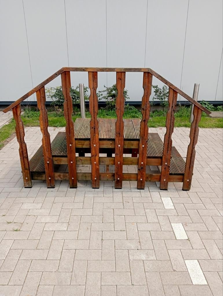 Houten trap, Ophalen, Trap