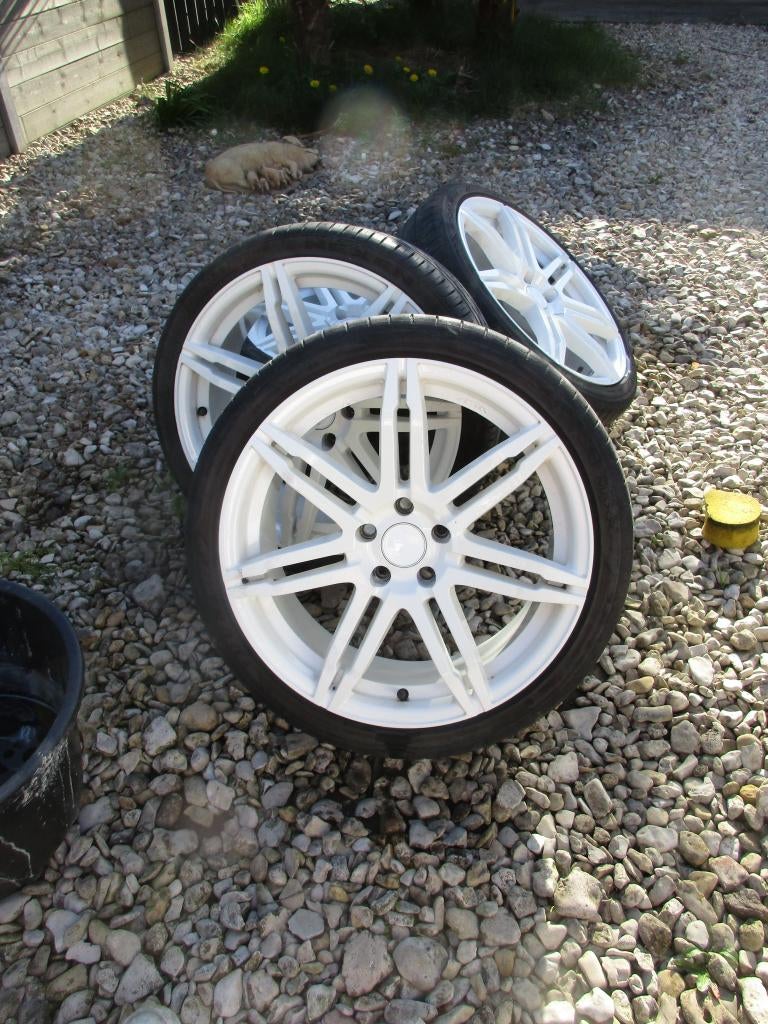 4 audi 19" velgen (audi TTMK2), Auto-onderdelen, Banden en Velgen, Ophalen, Velg(en)