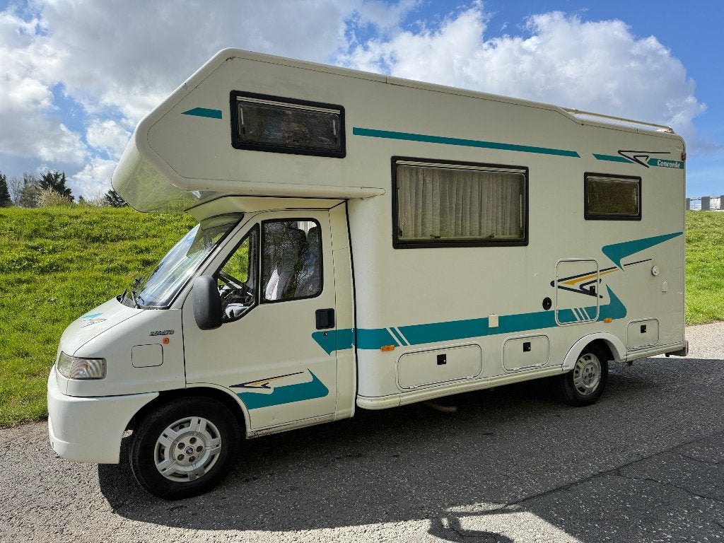 Concorde Full options AIRCO cel + Satellite + Solaire CT OK, Climatisation, Fiat, Boîte manuelle, 5 à 6 mètres