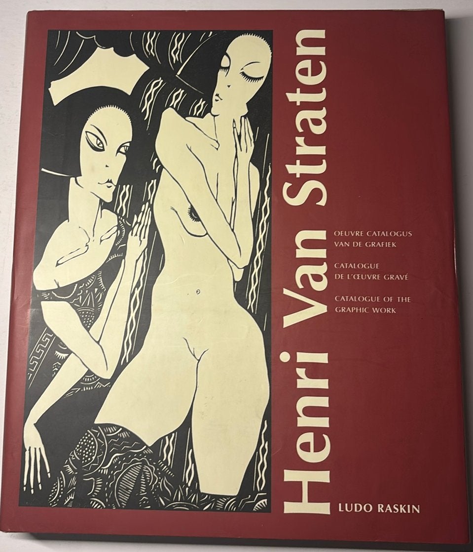Ludo Raskin: oeivre catalogus grafiek Henr Van Straten(2002), Ophalen of Verzenden, Zo goed als nieuw, Grafische vormgeving