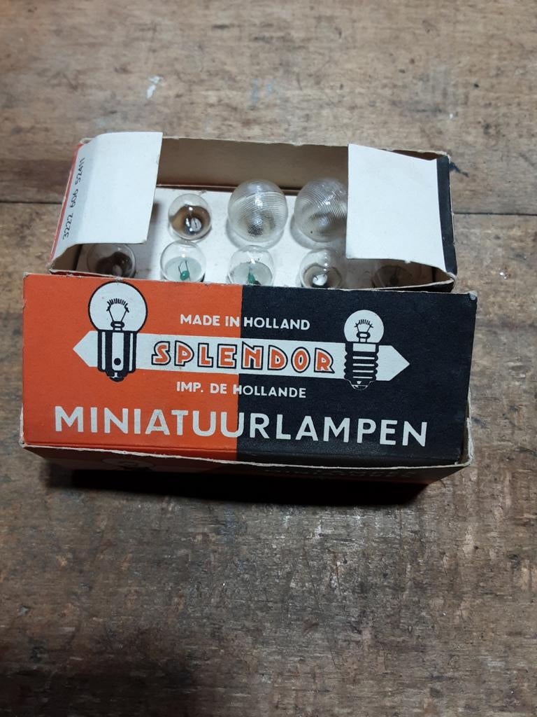 Splendor miniatuurlampen, Ophalen, Nieuw