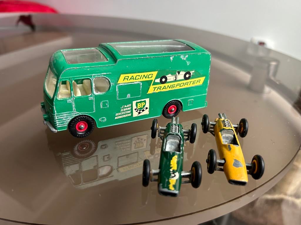 Matchbox Lesney King Size K-5/2 Racing Car Transporter 1967, Ophalen of Verzenden