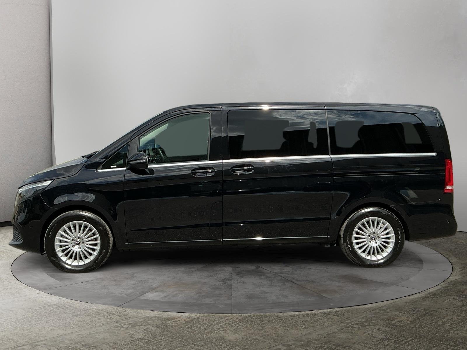 Mercedes-Benz EQV EQV 300 L2 (bj 2024, automaat), Auto's, Mercedes-Benz, Gebruikt, 355 km, Zwart, 150 kW