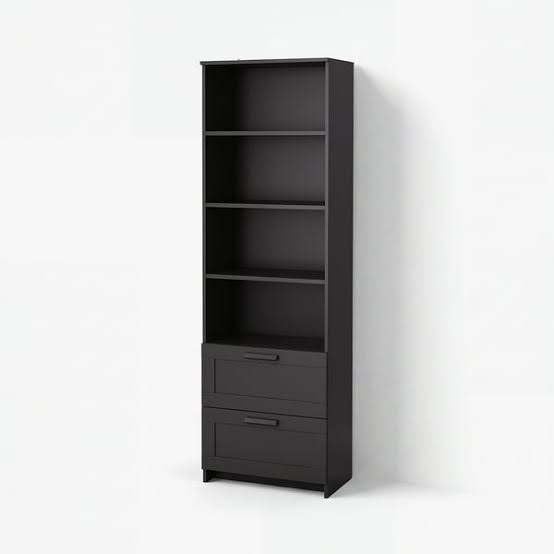 Boekenkast Ikea BRIMNES, Enlèvement, Autres essences de bois, Avec tiroir(s)