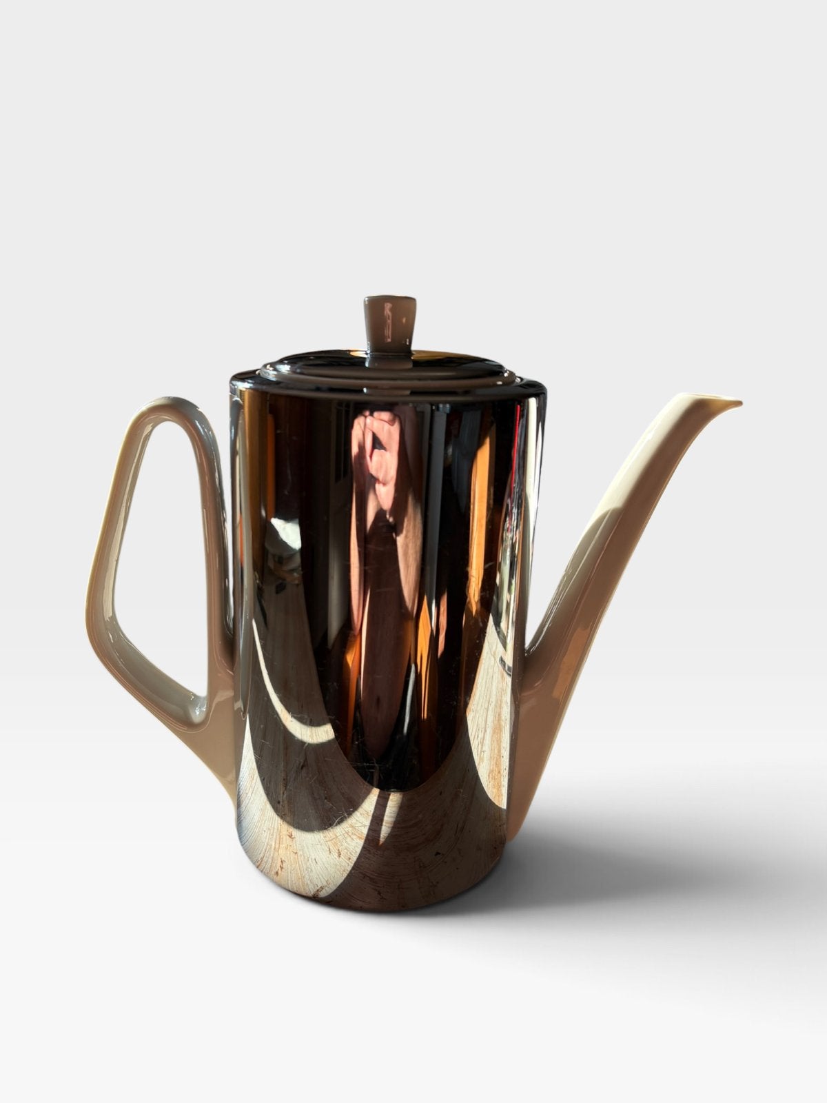 Thomas Germany Sus Coffee Pot Teapot Mid Century Bauhaus, Enlèvement ou Envoi