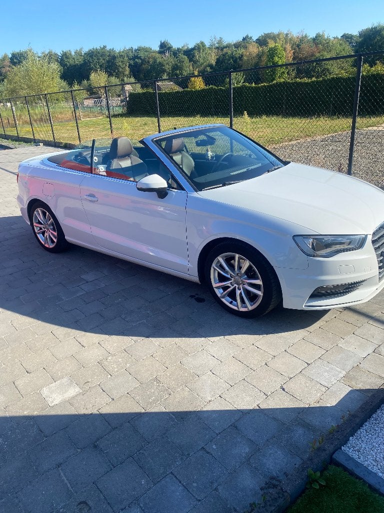 AUDI A3 CABRIO, Auto's, Achterwielaandrijving, Euro 6, Cabriolet, Wit