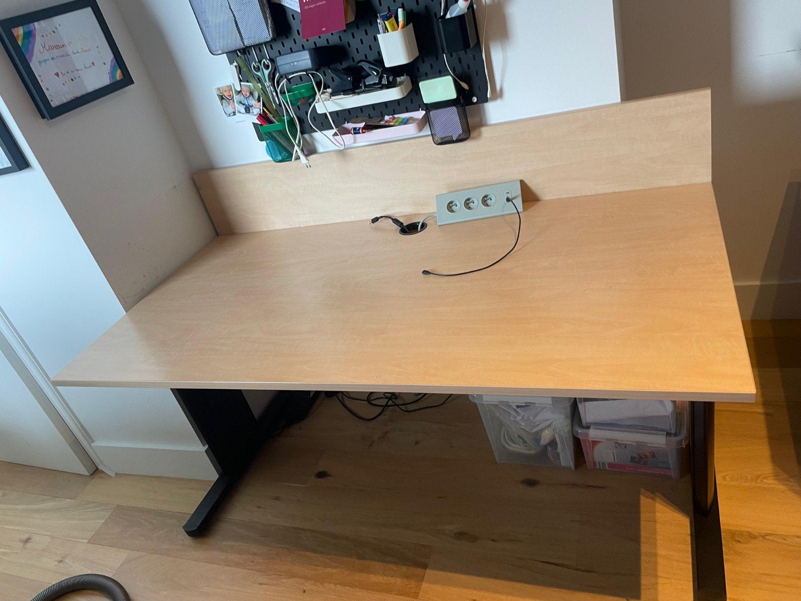 Bureau Inofec 160x80, Huis en Inrichting, Ophalen, In hoogte verstelbaar