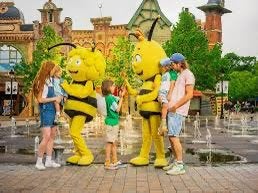 Parking ticket Plopsaland De Panne, Ticket of Toegangskaart