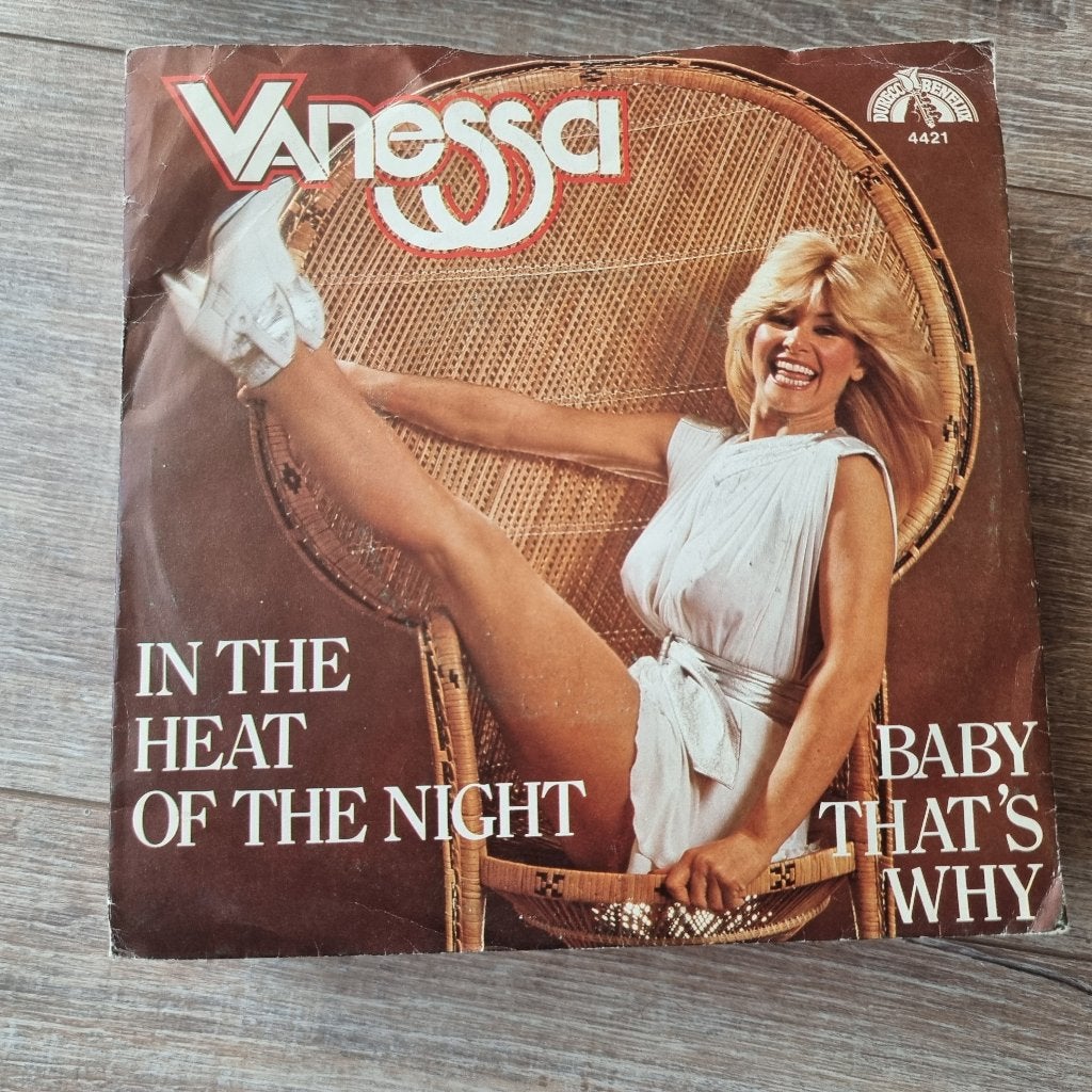7" Vanessa - In the heat of the night, Cd's en Dvd's, Ophalen of Verzenden, 7 inch, Pop