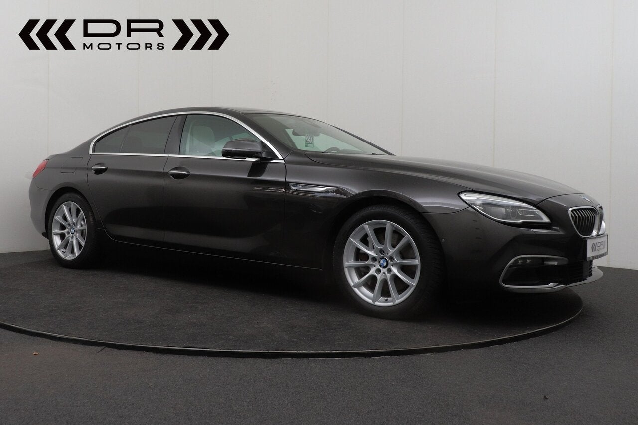 BMW 640 Gran Coupé GRAN COUPE - PANODAK - COMFORTZETELS, Auto's, BMW, 4 deurs, Euro 6, 2993 cc, Bruin