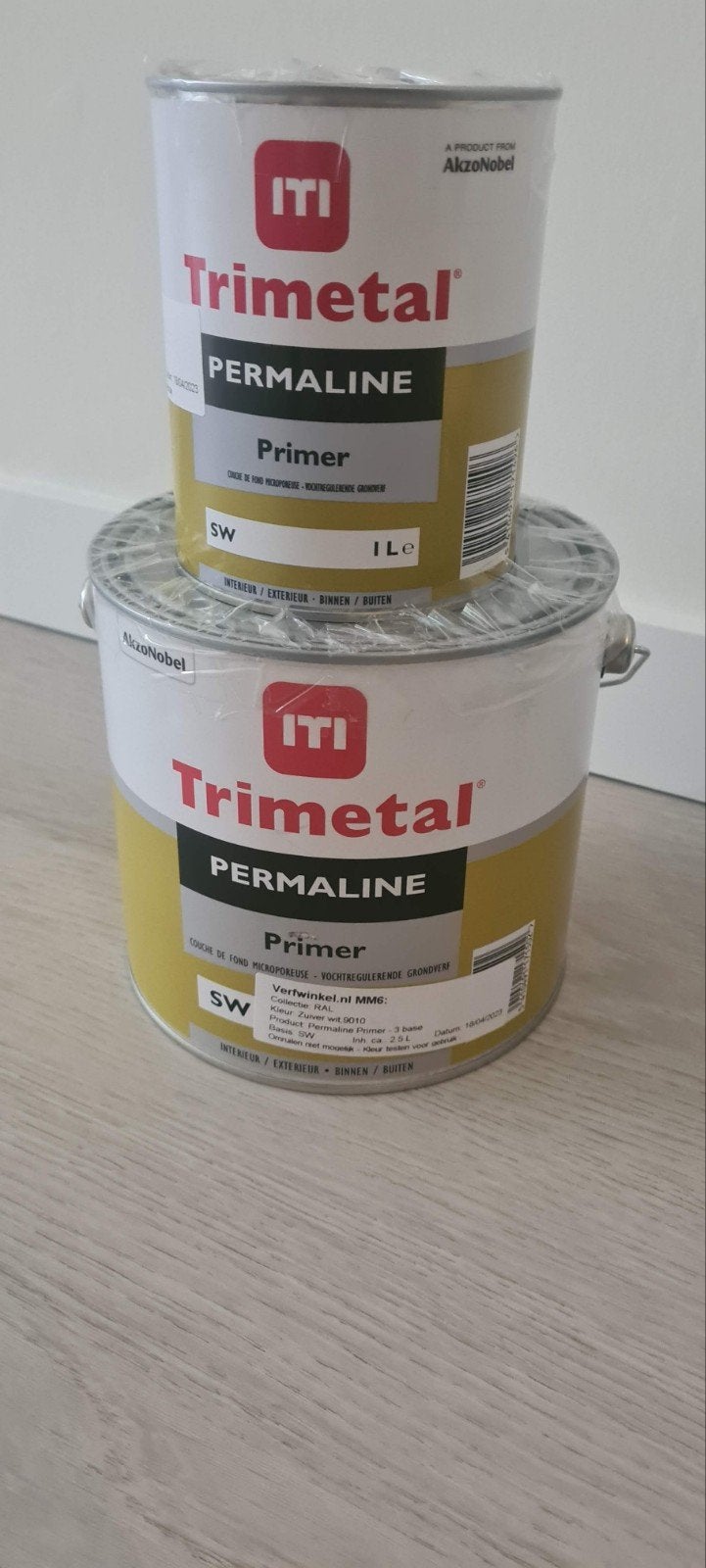 Trimetal primer 2.5l, Bricolage & Construction, Peinture, Vernis & Laque, Enlèvement ou Envoi