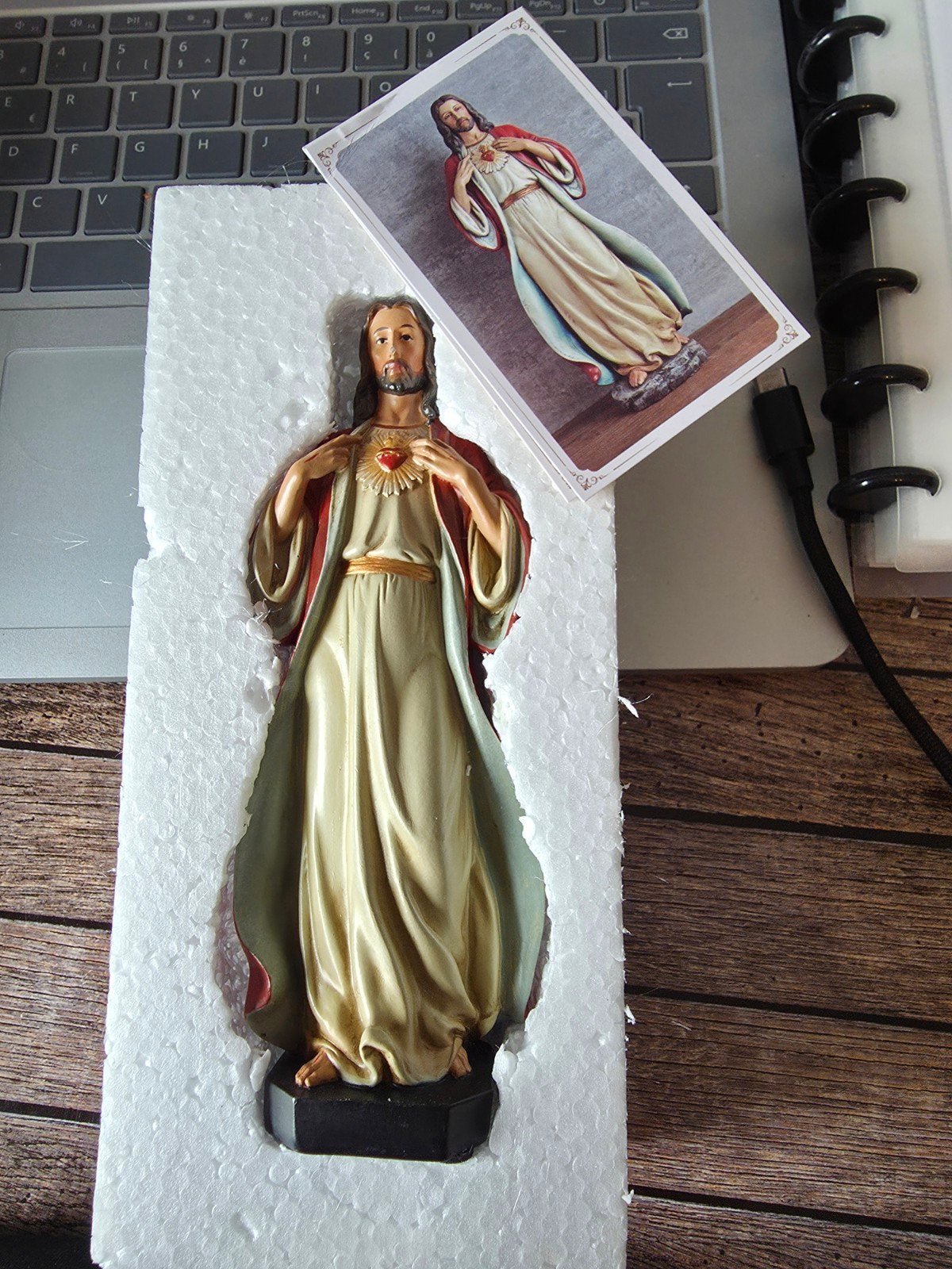 Jesus beeldje, Ophalen of Verzenden, Nieuw, Beeld(je)