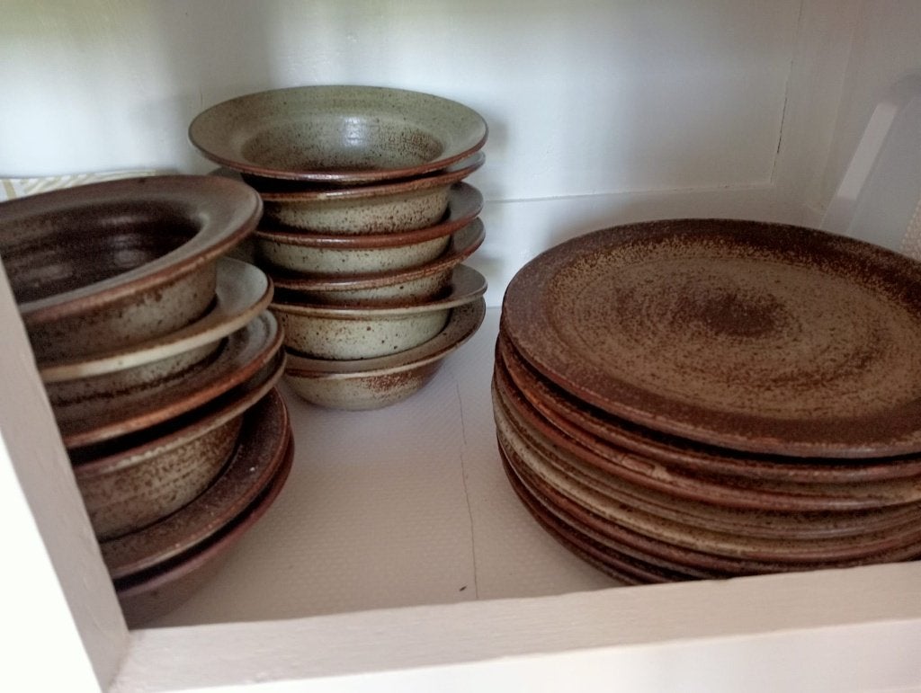 Service de collection en grès (102 pièces), Enlèvement, Comme neuf