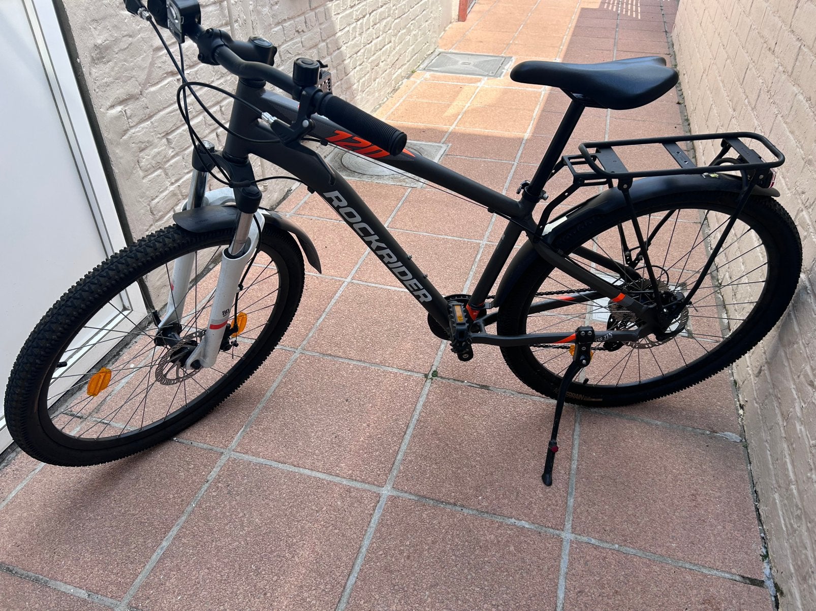 Btwin rockrider, Enlèvement, Utilisé
