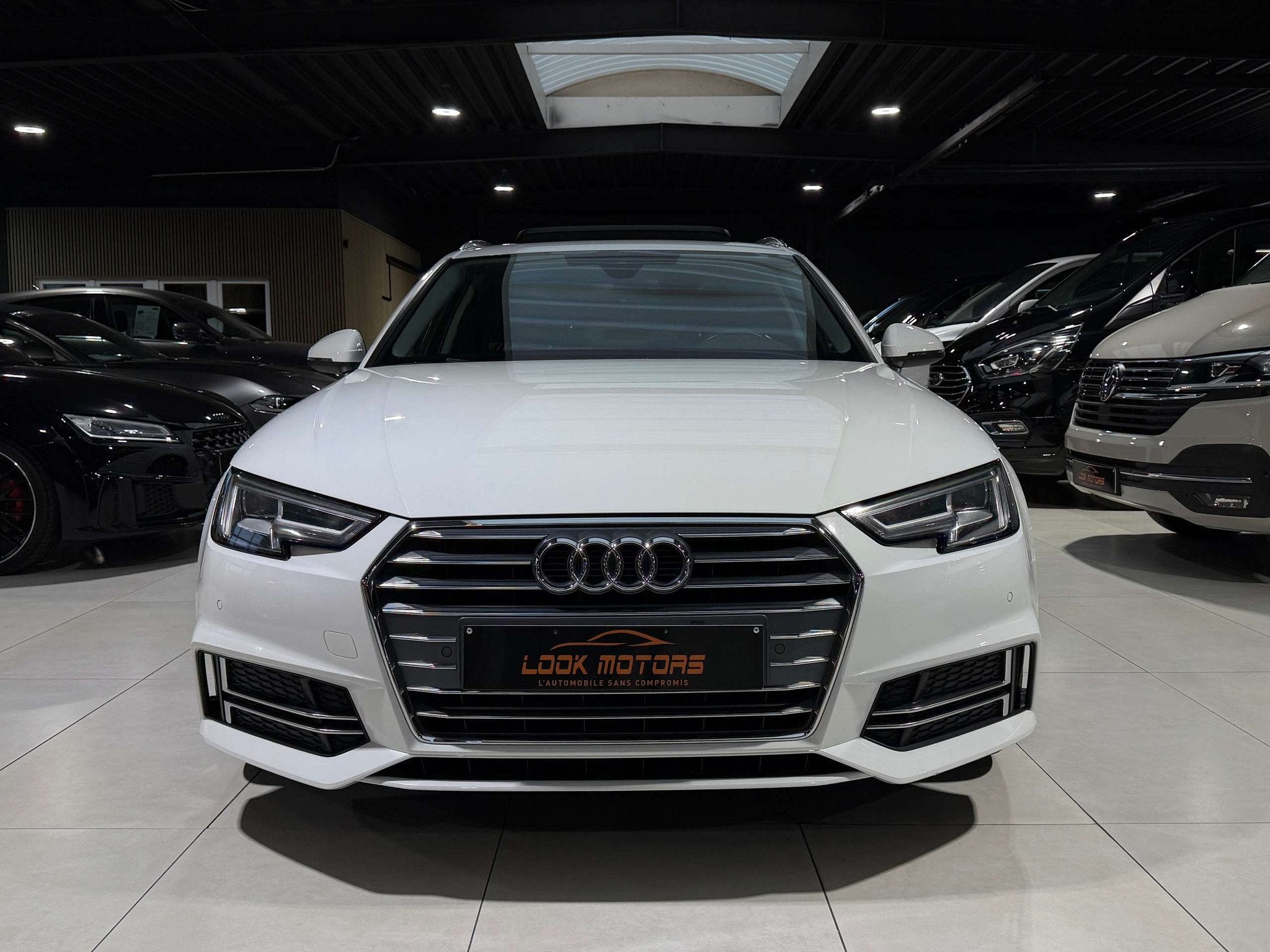 Audi A4 Avant S line 2.0 TDi S tronic 122cv CUIR TOIT PANORA, Euro 6, Entreprise, 1968 cm³, Noir