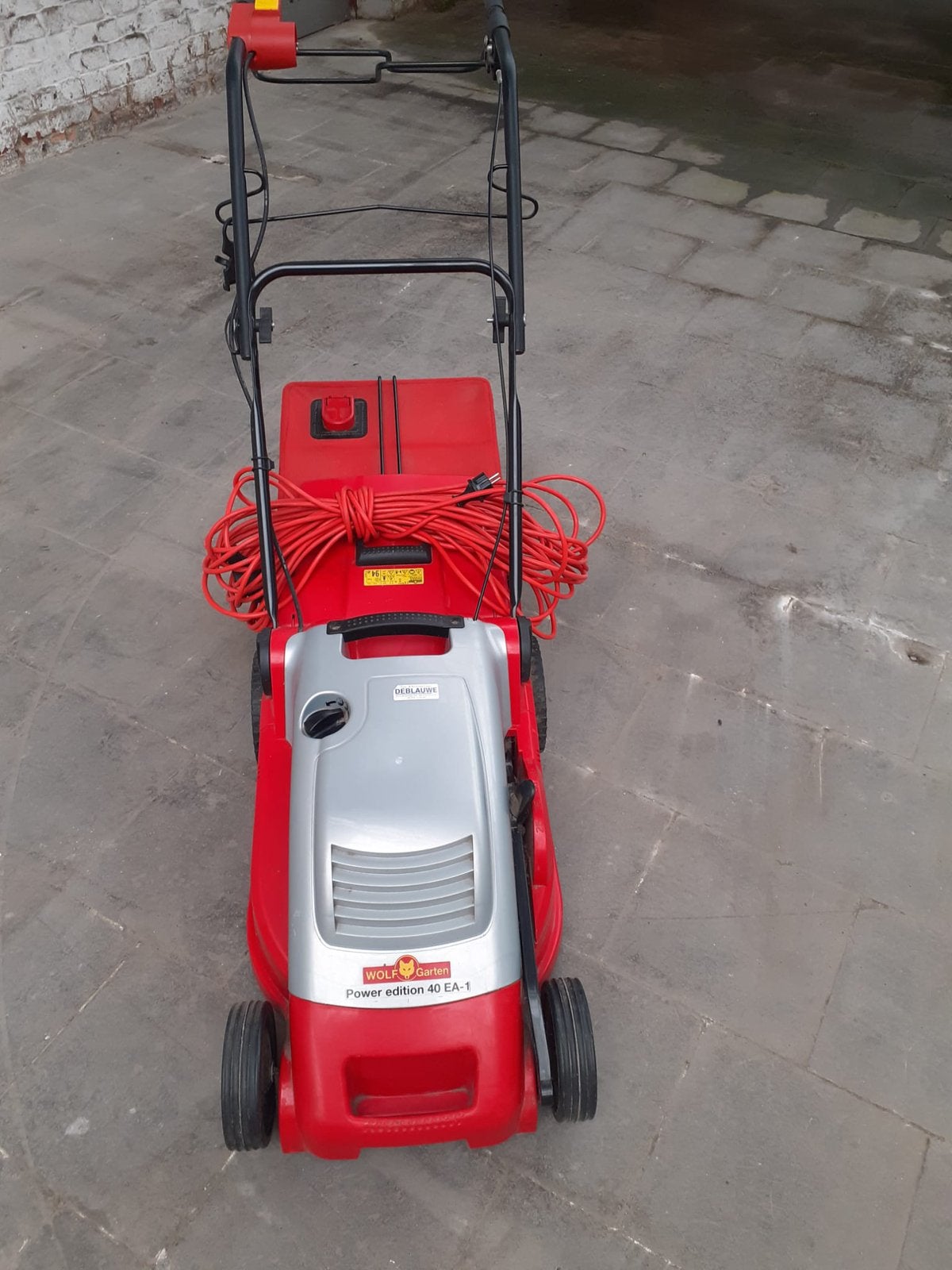 Electrische grasmaaier Wolf, Tuin en Terras, Grasmaaiers, Ophalen, Elektrische grasmaaier, Elektrische starter, Nieuw