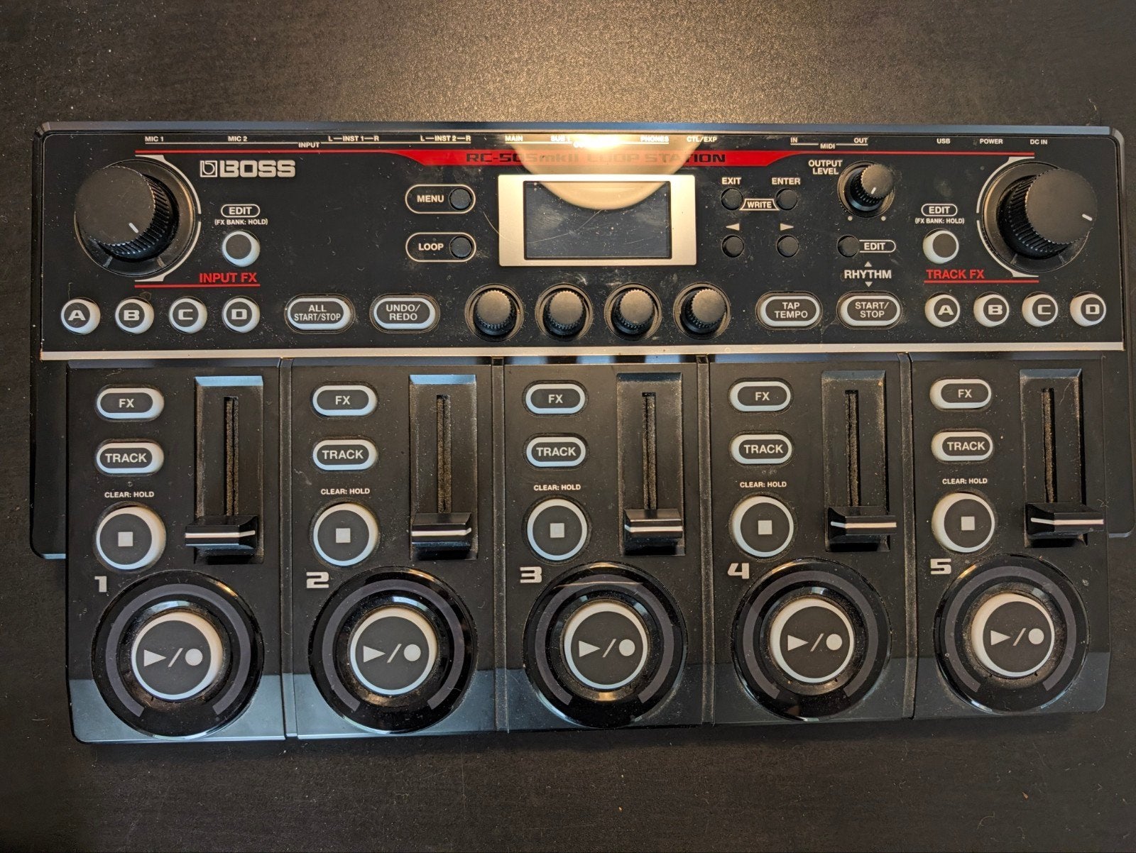Boss rc 505 mk2 Loopstation, Ophalen