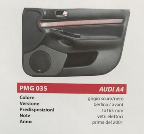 Poket – PMG035 - deurpaneel voor Audi A4  tot 2001, Ophalen of Verzenden