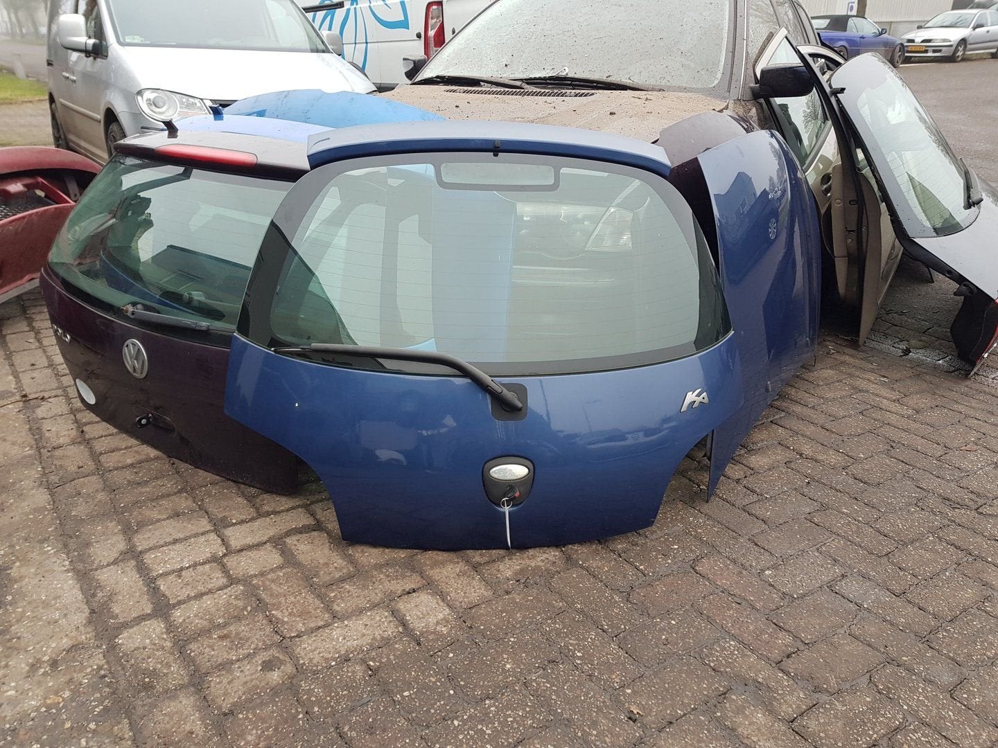 FORD KA  ACHTERKLEP +SLEUTEL  BJ 98 TOT 2006, Gebruikt, -, Ophalen of Verzenden, Achter