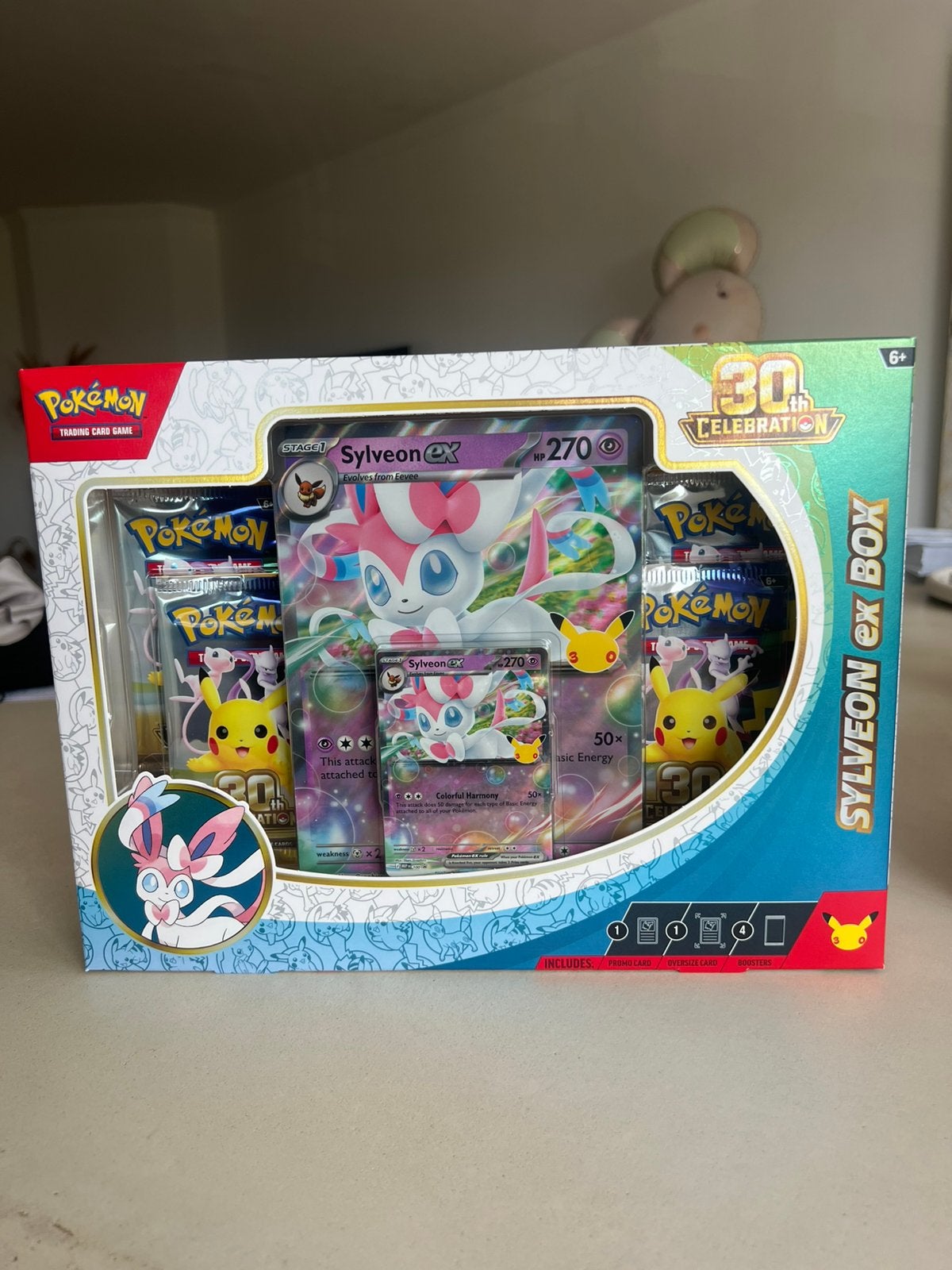 Pokémon sylveon ex box 30th celebration, Ophalen of Verzenden, Nieuw